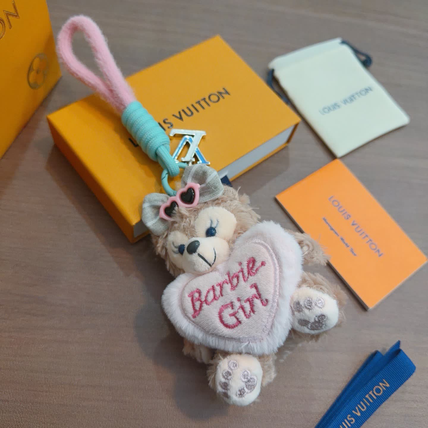 Louis Vuitton Barbie Girl Bear Charm Louis Vuitton Barbie Girl Bear Charm